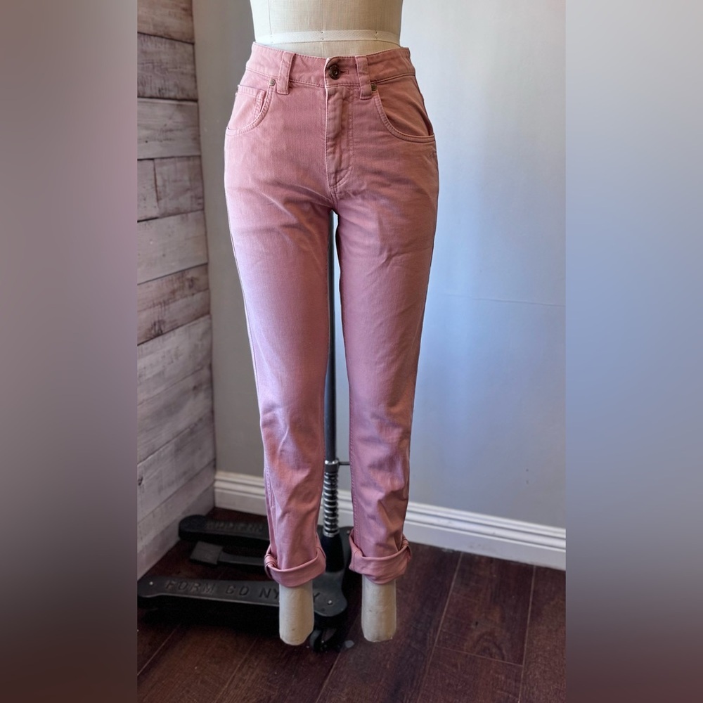 Brunello Cucinelli Pink Straight Leg Jeans​